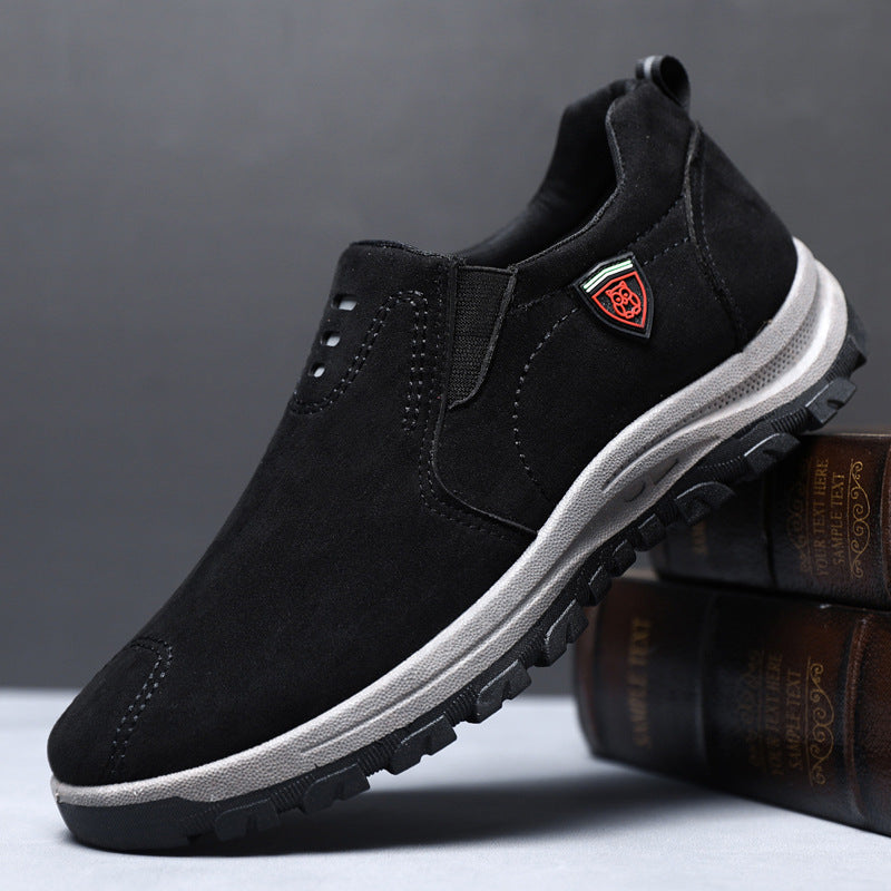 Damen Bequeme Halbschuhe mit elastischem Einstieg und rutschfester Laufsohle