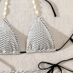 Damen Triangel-Bikini mit Muscheldetails R&B