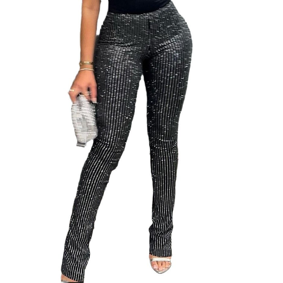 Damen eleganten Schlaghosen R&B