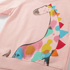 Mädchen Sweatshirt mit kreativem Giraffenmotiv R&B