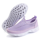 Damen Sportliche und atmungsaktive Slip-On Sneakers