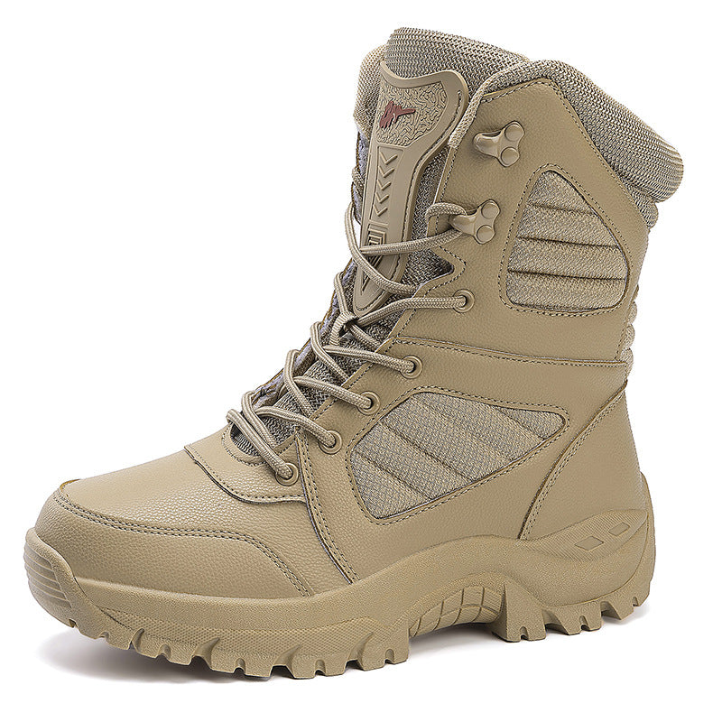 Herren robuste Multifunktionsstiefel mit hoher Knöchelunterstützung und rutschfester Sohle R&B