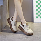 Damen modische Plattform Sneakers mit dynamischem Design und dämpfender Sohle R&B