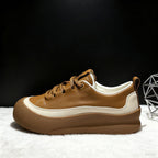 Damen Komfortable Sneakers mit sportlicher Profilsohle