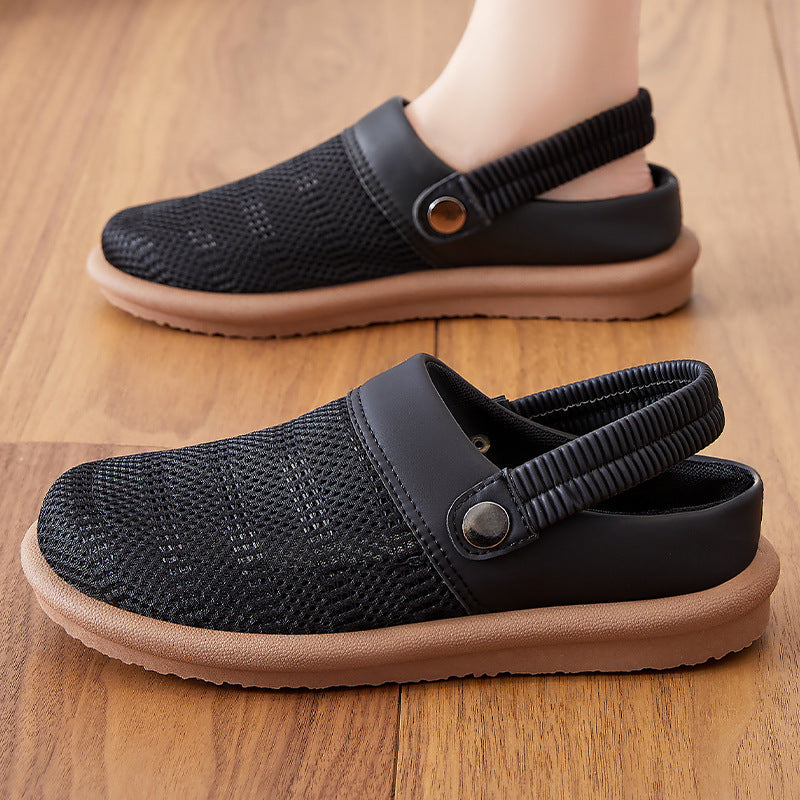 Damen Bequeme Clogs mit rutschfester Sohle und atmungsaktivem Obermaterial