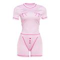 Damen Sportliches Set mit verspielten Details R&B