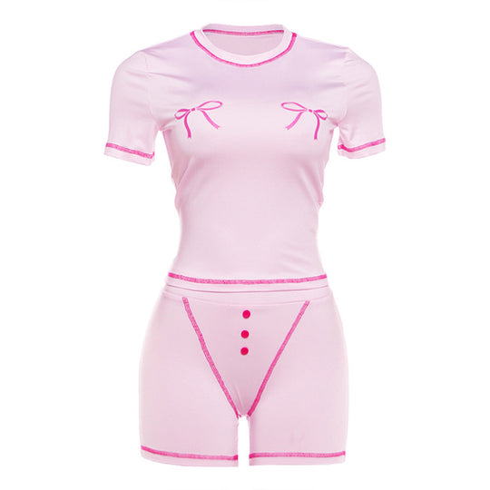 Damen Sportliches Set mit verspielten Details R&B