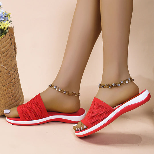 Damen modische Slip-On Sandalen R&B