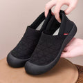 Damen Atmungsaktive Slip-On Freizeitschuhe mit rutschfester Sohle R&B
