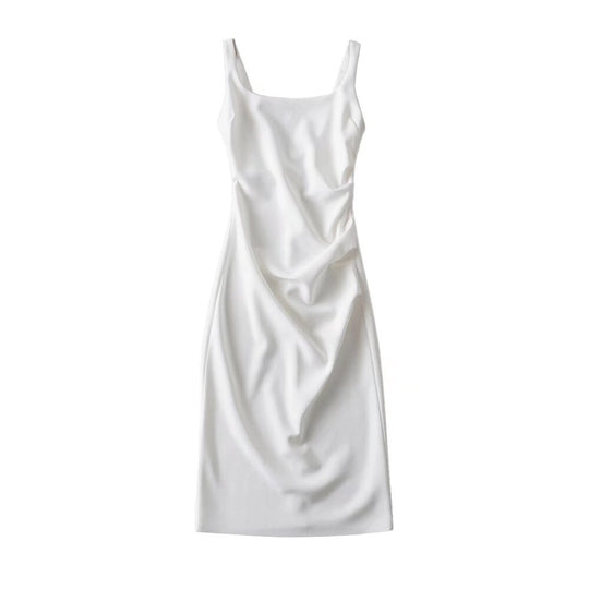 Damen figurbetontes Midi-Kleid mit elegantem Rüschendetail R&B