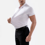 Elastisches Slim Fit Herrenhemd