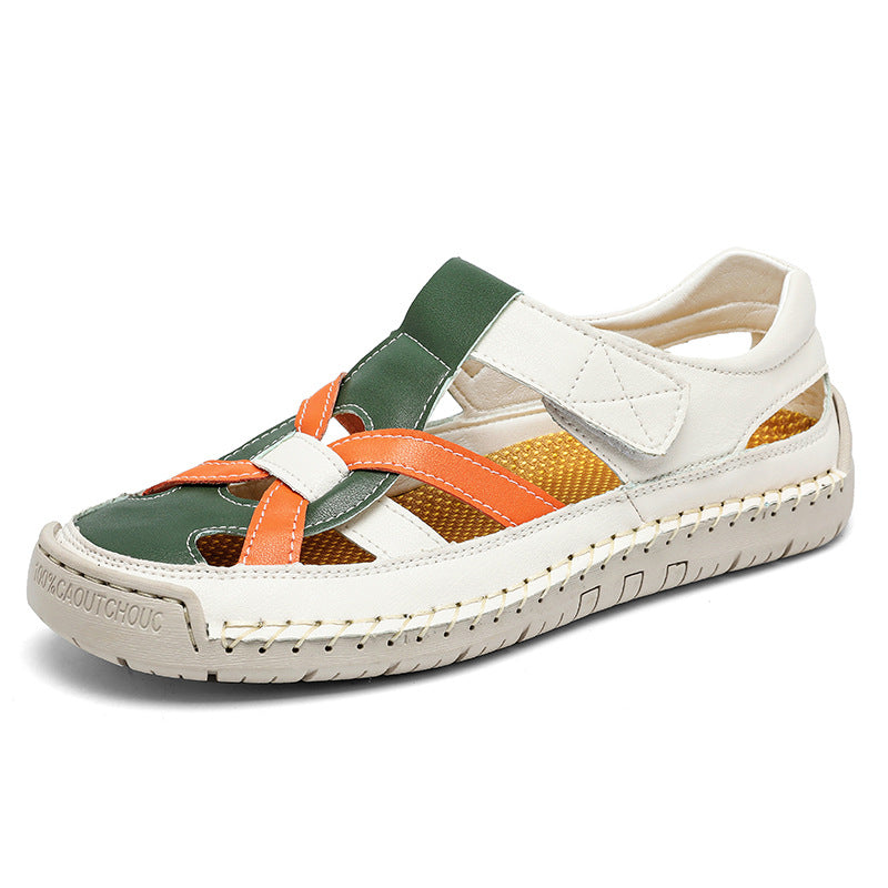 Damen Atmungsaktive und elegante Sandalen mit verstellbarem Riemen R&B