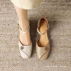 Damen Elegante Sling-Pumps mit komfortablem Fußbett und Schmuckdetail R&B