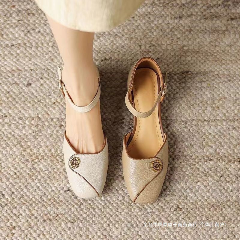 Damen Elegante Sling-Pumps mit komfortablem Fußbett und Schmuckdetail R&B