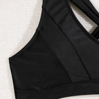 Damen Sport-Bikini-Oberteil mit elegantem Rückenschnitt R&B