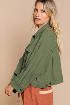R&B | Waffelstrickjacke Leicht und Trendy Perfekt für Lagenlook