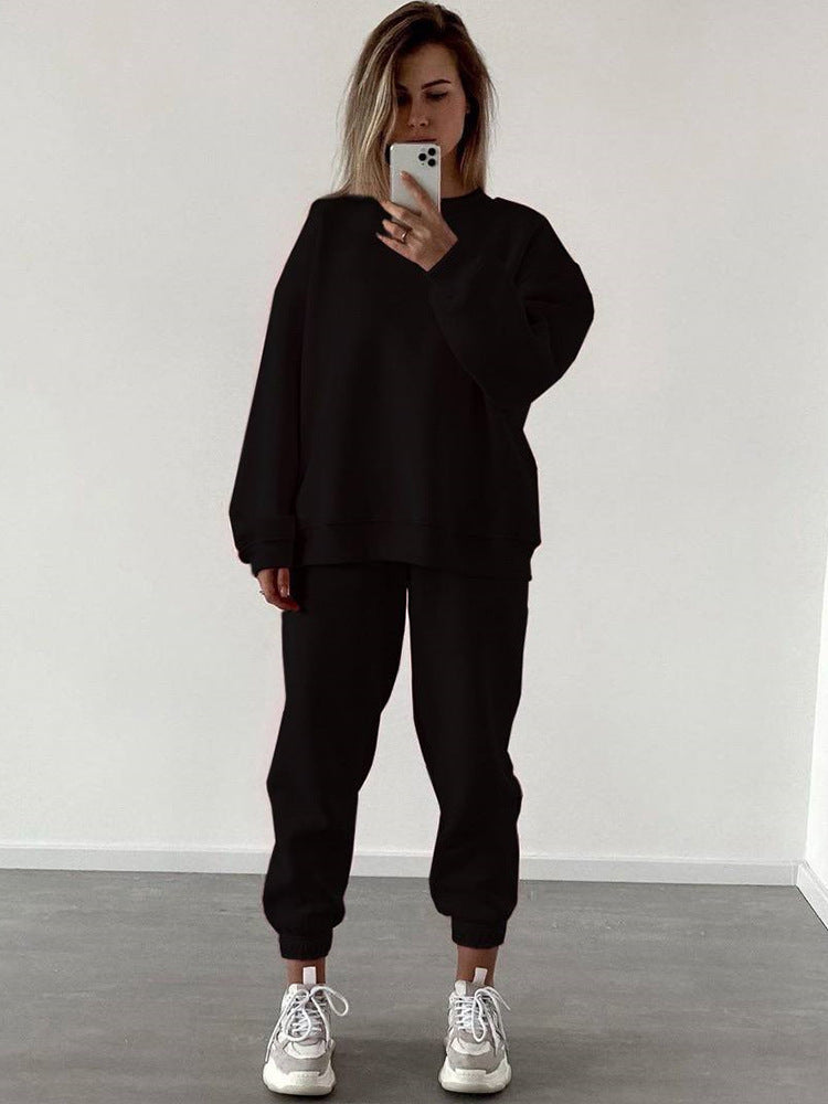 Damen bequemer und trendiger Sweatanzug R&B