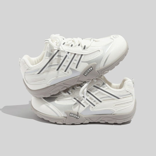 Damen Sportliche Lauf- und Freizeitschuhe mit atmungsaktiven Einsätzen und rutschfester Sohle R&B