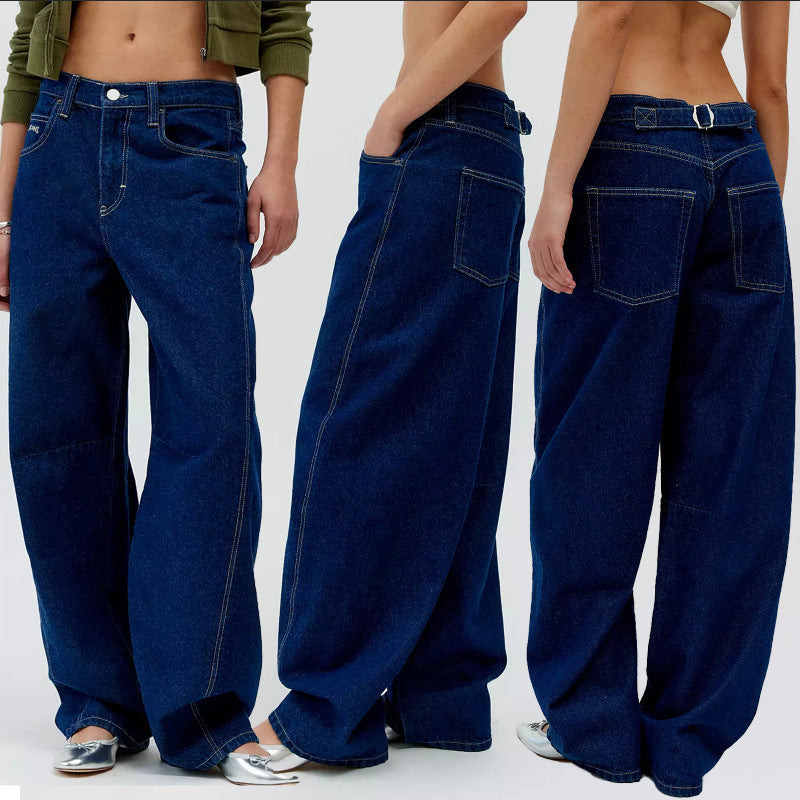 Damen Weite Jeans R&B