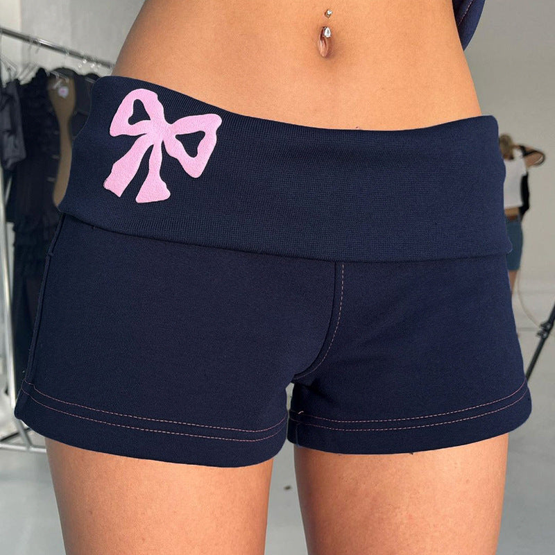 Damen Sportliche Shorts mit flexiblem Bund und atmungsaktivem Material R&B