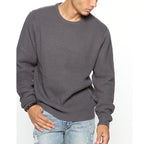 Herren Grobstrickpullover mit strukturiertem Muster und lässigem Schnitt