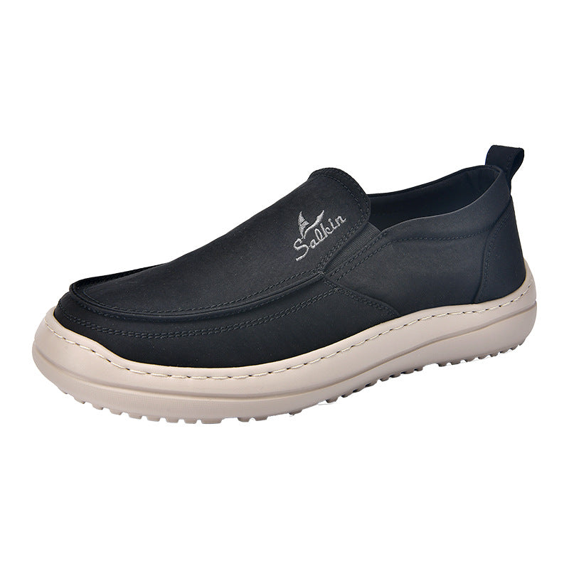 Herren Slip-On Komfortschuhe mit atmungsaktiver Oberflächenstruktur R&B