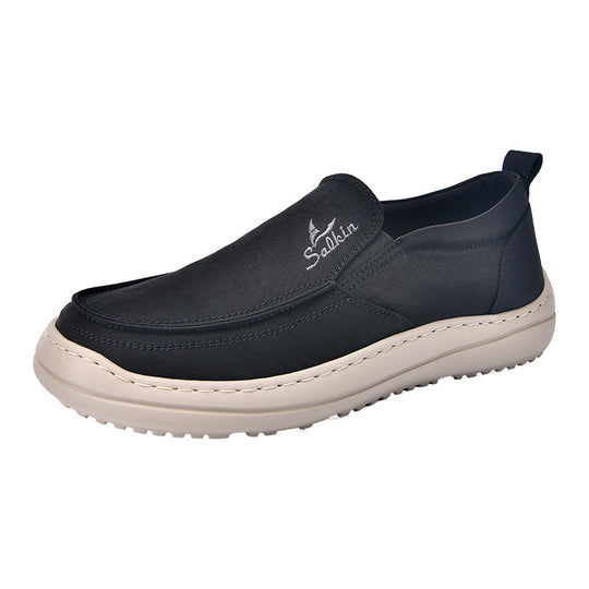 Herren Slip-On Komfortschuhe mit atmungsaktiver Oberflächenstruktur R&B