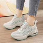 Damen Sportliche Sneakers mit atmungsaktivem Mesh und dämpfender Sohle