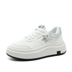 Damen Modische Plateausneaker mit sportlichem Design und atmungsaktiven Materialien R&B