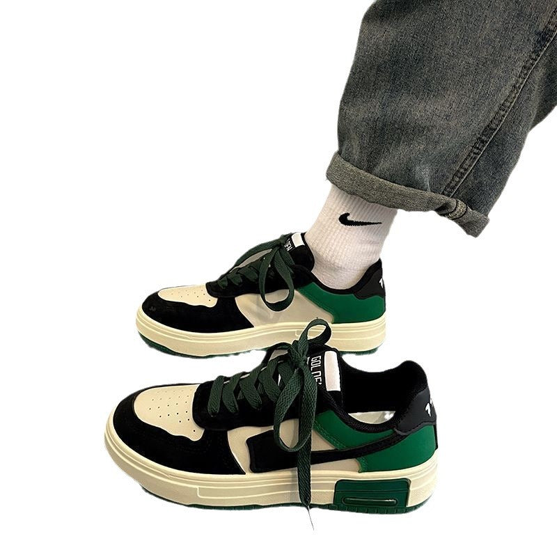 Damen Sneakers im urbanen Retro-Stil mit dicker Sohle