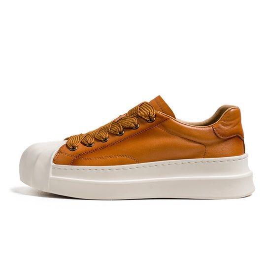 Damen Schnür-Sneaker mit luxuriösem Leder und markantem Design R&B