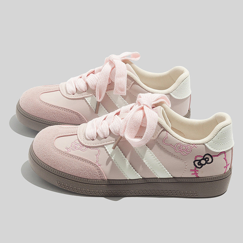 Damen Sportliche Sneakers mit verspieltem Design und hochwertigem Obermaterial