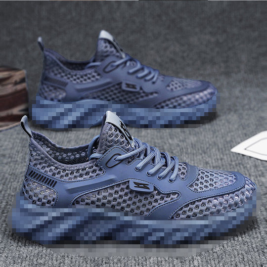 Damen Sportliche Laufschuhe mit atmungsaktivem Mesh-Obermaterial und dämpfender Sohle R&B