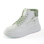 Damen High-Top Sneakers mit innovativem Schnürsystem und atmungsaktivem Innenfutter R&B