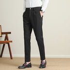 Herren Moderne Business-Hose mit eleganter Nadelstreifenoptik R&B