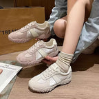 Damen Sportliche Sneakers mit innovativer Sohle und hochwertigem Wildleder-Obermaterial R&B
