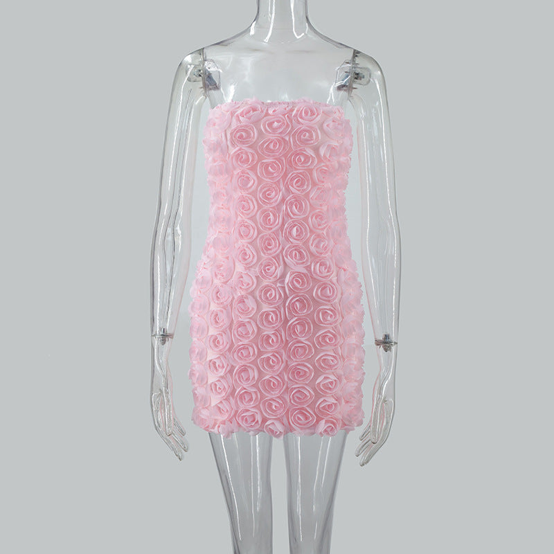 Damen Blumenkleid R&B