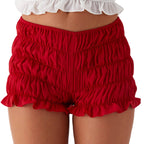 Damen Smock-Shorts mit voluminösem Schnitt R&B
