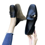 Damen elegante Loafers mit modischem Zierschmuck R&B