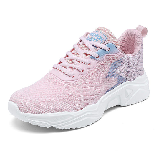 Damen Sportliche Sneaker mit atmungsaktivem Obermaterial und rutschfester Sohle R&B