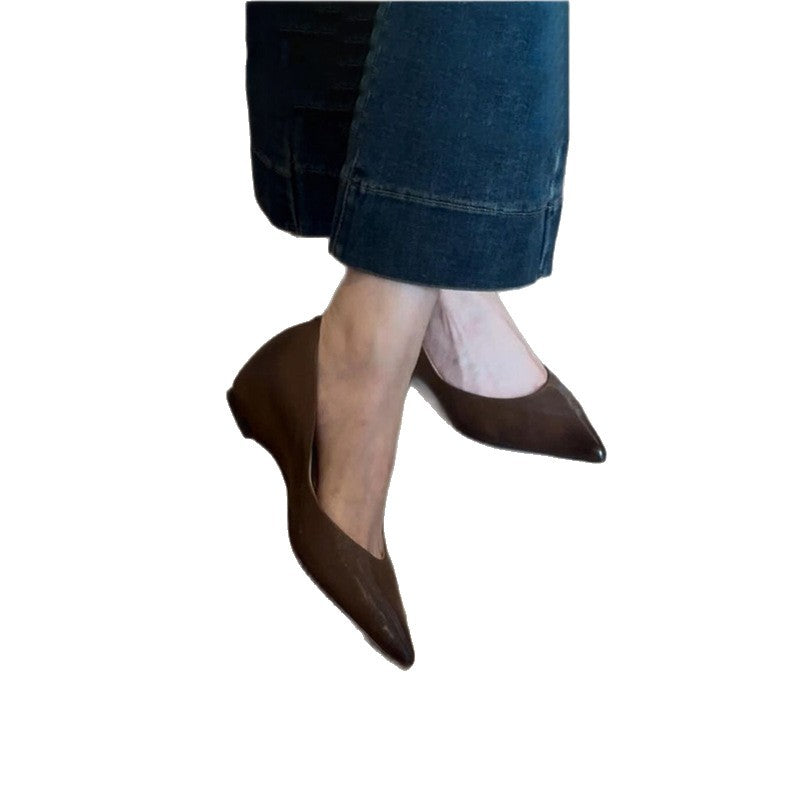Damen spitze Absatzschuhe R&B