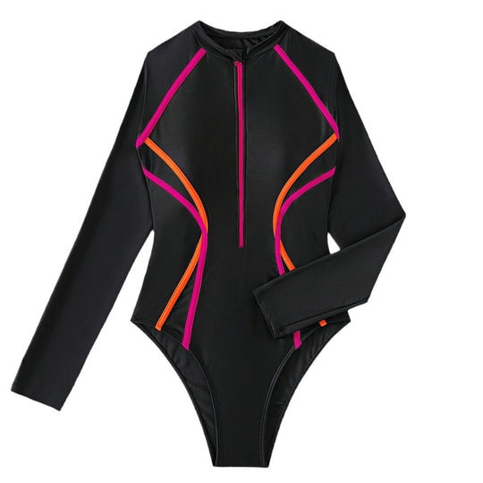 Damen Schwimmanzug mit langem Arm R&B