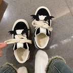 Damen Sneaker mit verspieltem Tiermotiv und dämpfender Sohle R&B
