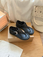 Damen elegante Zehentrenner-Sandalen mit modischem Riemendesign und rutschfester Sohle