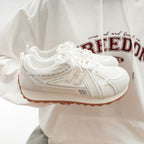 Damen Trendige Sneakers mit atmungsaktiver Mesh-Oberfläche und rutschfester Sohle