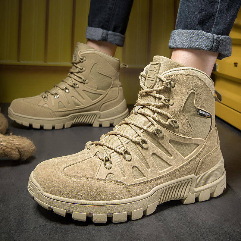 Damen taktische Outdoor-Stiefel mit rutschfester Sohle und atmungsaktivem Obermaterial