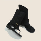 Damen modische Zehenstegsandalen mit verstellbarem Riemen R&B