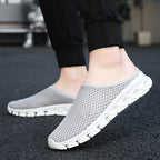 Unisex nan atmungsaktiver Mesh-Muleschuh mit flexibler Wabenlaufsohle und ergonomischem Fußbett R&B