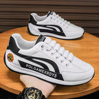 Damen modische und sportliche Sneakers mit verstärkter Sohle R&B