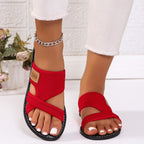 Damen Atmungsaktive Freizeit-Sandalen mit Komfort-Fußbett und verstellbaren Riemen R&B